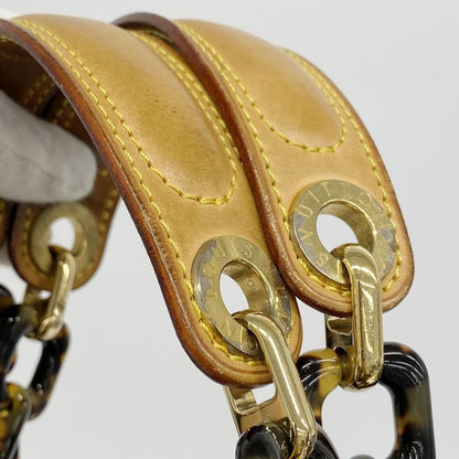 Louis Vuitton Tote Bag Monogram Vinyl Cabas Amble MM M92501 Brown Ladies