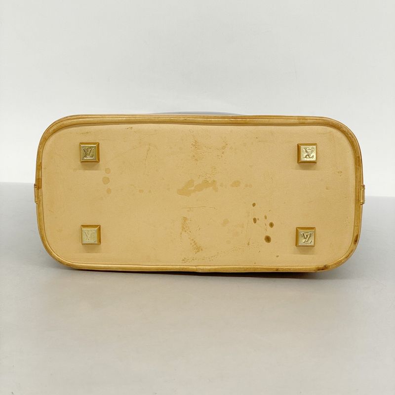 Louis Vuitton Tote Bag Monogram Vinyl Cabas Amble MM M92501 Brown Ladies