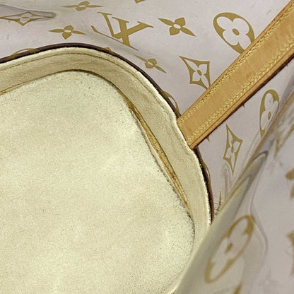 Louis Vuitton Tote Bag Monogram Vinyl Cabas Amble MM M92501 Brown Ladies