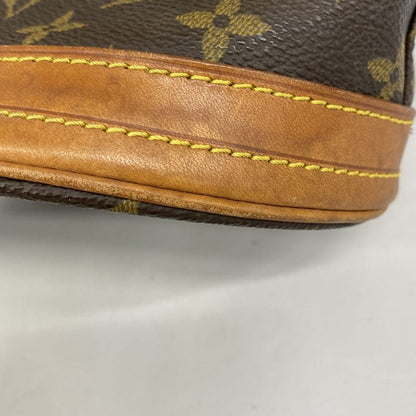 Louis Vuitton Tote Bag Monogram Bucket PM M42238 Brown Ladies