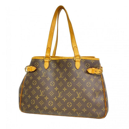 Louis Vuitton Tote Bag Monogram Batignolles Horizontal M51154 Brown Women's