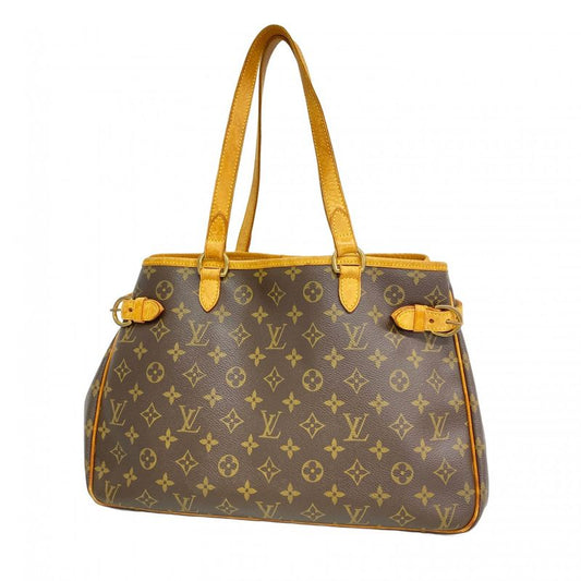 Louis Vuitton Tote Bag Monogram Batignolles Horizontal M51154 Brown Women's