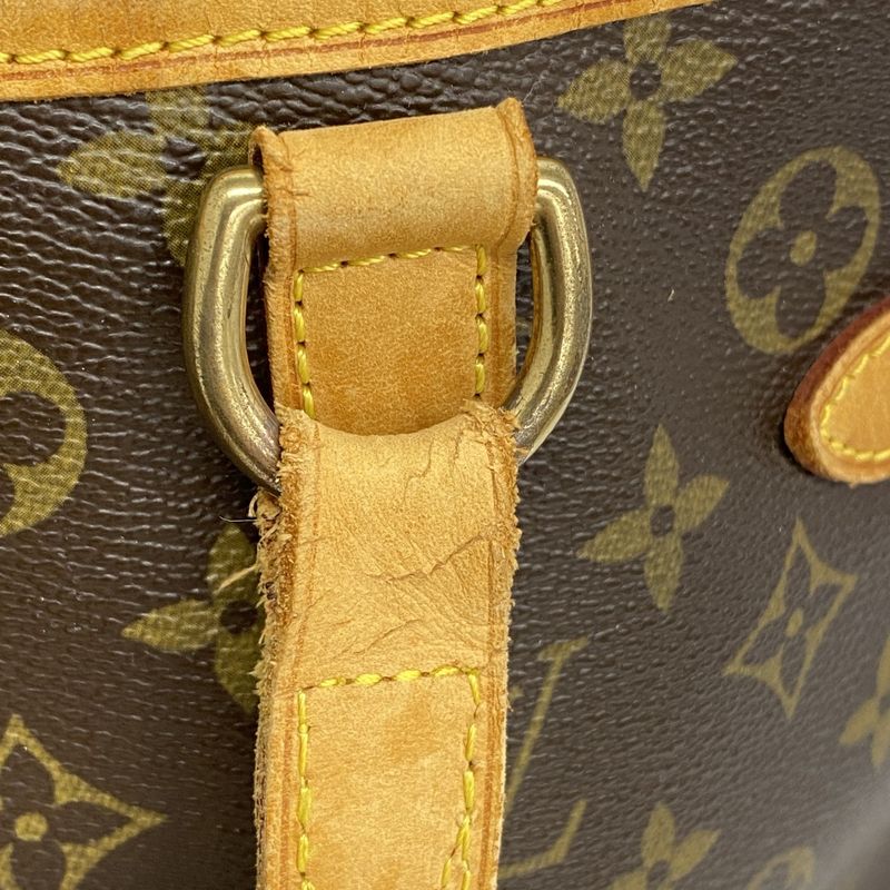 Louis Vuitton Tote Bag Monogram Batignolles Horizontal M51154 Brown Women's