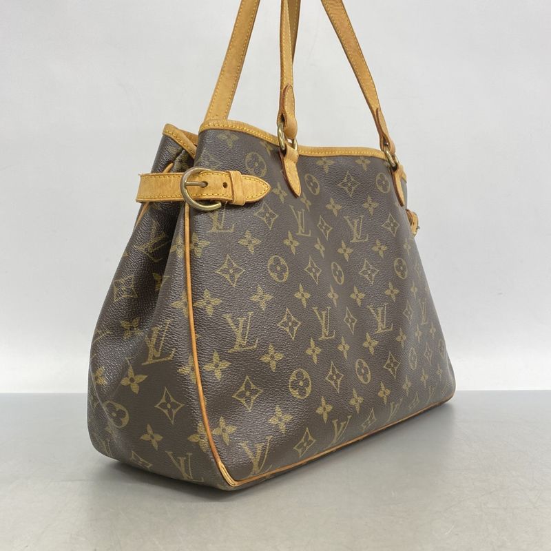 Louis Vuitton Tote Bag Monogram Batignolles Horizontal M51154 Brown Women's