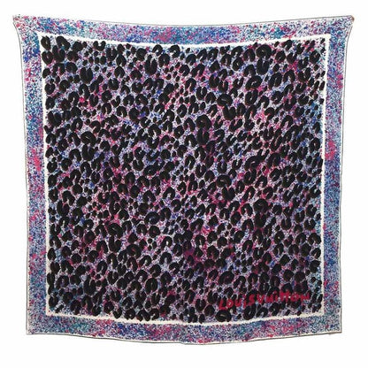 Super Goods Louis Vuitton Leopard Scarf Carre Shawl Silk Scarf Shawl M75226