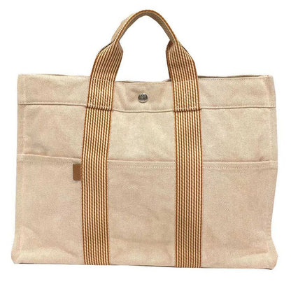 Hermes New Fourre Tout MM Tote Bag Unisex Men Women Unisex Canvas Tote Hand