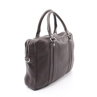 Gucci Business Bag 231850 Brown Leather 2way Briefcase Men's Used B