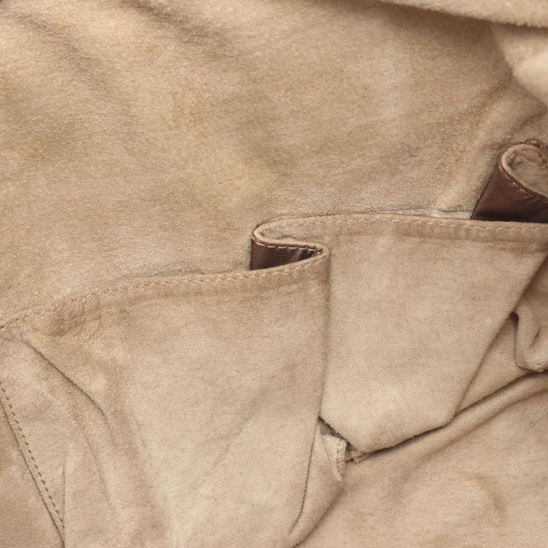 Gucci Business Bag 231850 Brown Leather 2way Briefcase Men's Used B