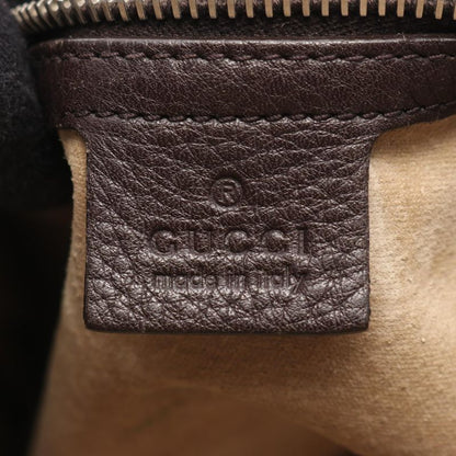 Gucci Business Bag 231850 Brown Leather 2way Briefcase Men's Used B