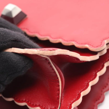 Fendi Shoulder Bag MINI KAN I 8m0381 Red Leather Canai Small 2way Shoulder