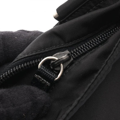 Prada Shoulder Bag Black Nylon Triangle Logo Shoulder Ladies