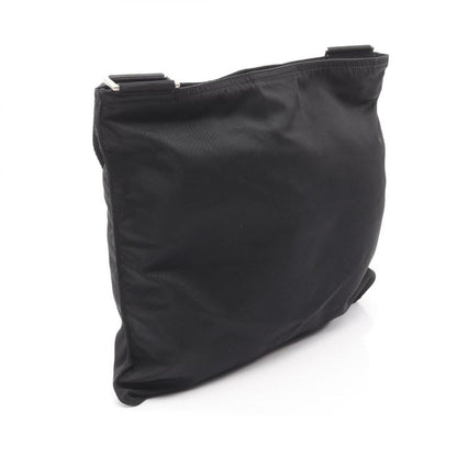 Prada Shoulder Bag Black Nylon Triangle Logo Shoulder Ladies