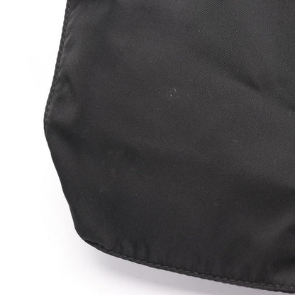 Prada Shoulder Bag Black Nylon Triangle Logo Shoulder Ladies Used A
