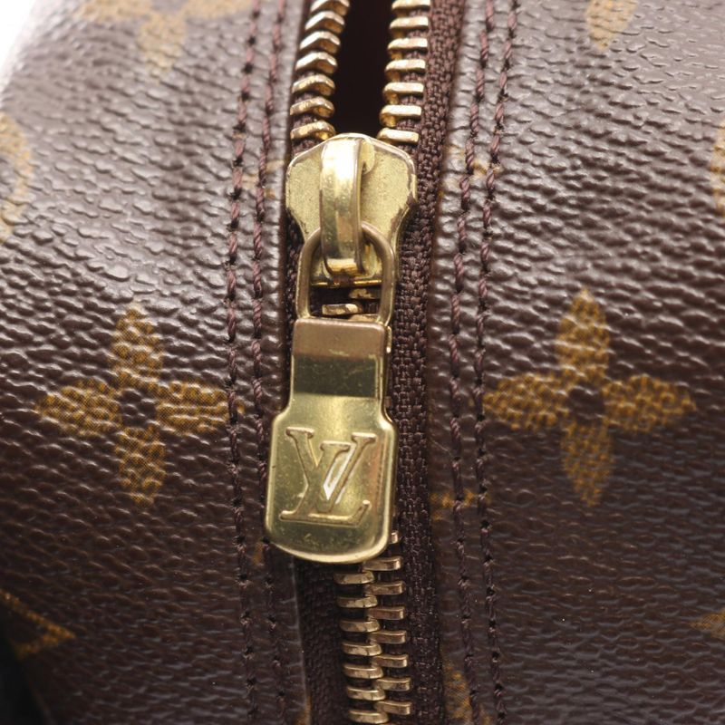 Louis Vuitton Shoulder Bag Nile Monogram M45244 PVC Coated Canvas Leather Nile