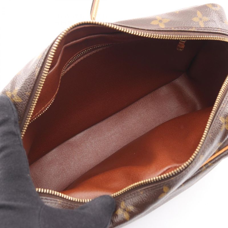 Louis Vuitton Shoulder Bag Nile Monogram M45244 PVC Coated Canvas Leather Nile