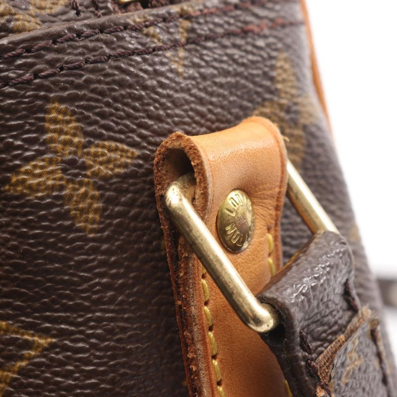 Louis Vuitton Shoulder Bag Nile Monogram M45244 PVC Coated Canvas Leather Nile