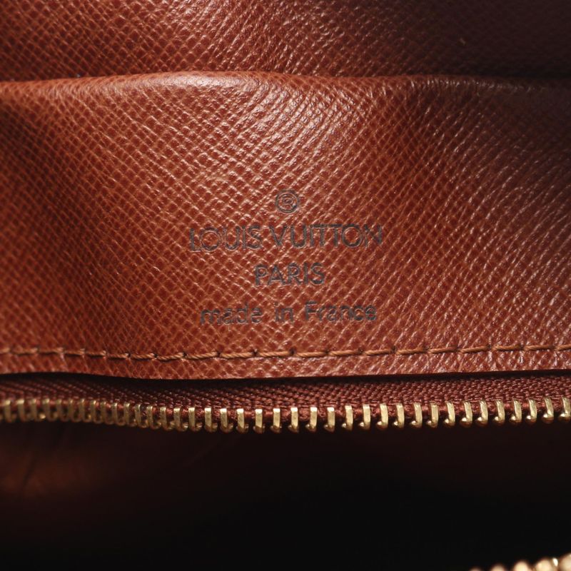 Louis Vuitton Shoulder Bag Nile Monogram M45244 PVC Coated Canvas Leather Nile