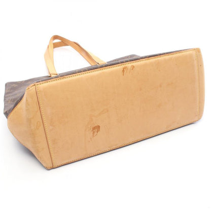 Louis Vuitton Tote Bag Cabas Mezzo M51151 PVC Coated Canvas Leather Cabas Mezzo