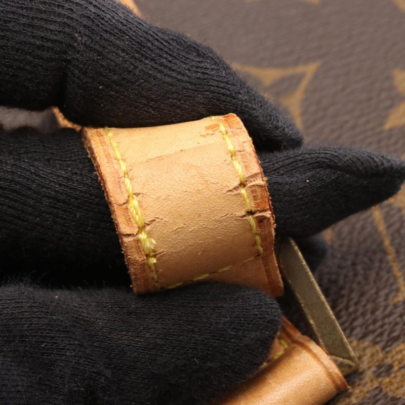 Louis Vuitton Tote Bag Cabas Mezzo M51151 PVC Coated Canvas Leather Cabas Mezzo