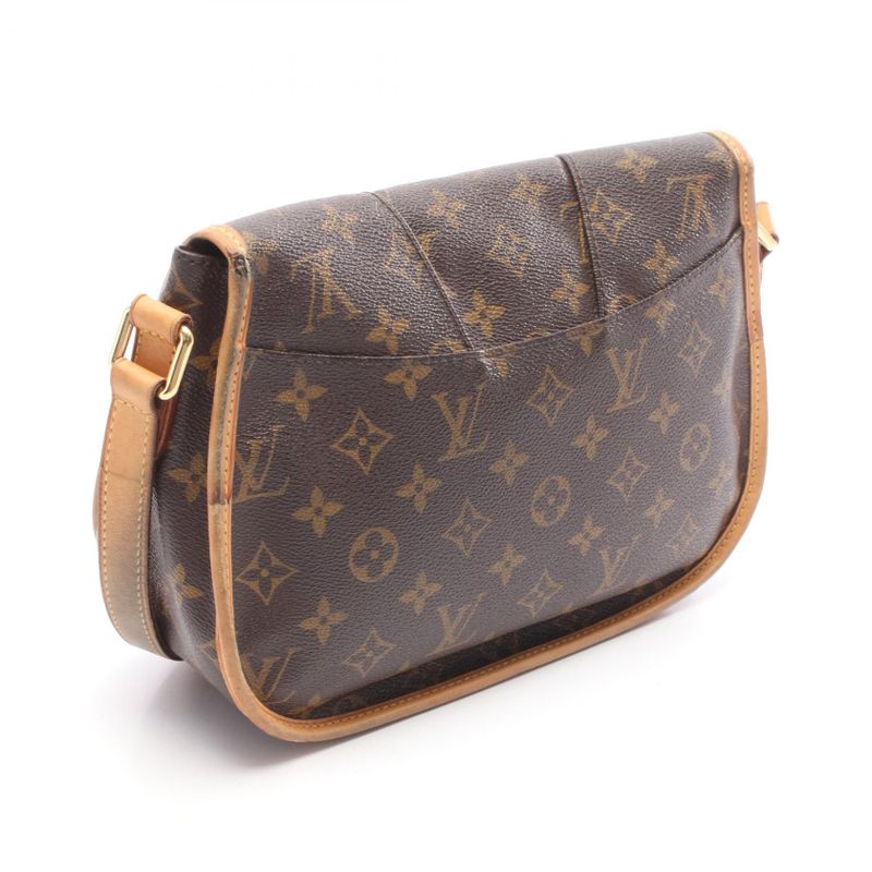 Louis Vuitton Shoulder Bag Menilmontan PM M40474 PVC Coated Canvas Leather