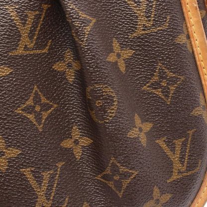 Louis Vuitton Shoulder Bag Menilmontan PM M40474 PVC Coated Canvas Leather