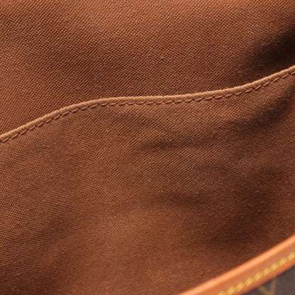 Louis Vuitton Shoulder Bag Saumur 35 M42254 PVC Coated Canvas Leather Saumur 35