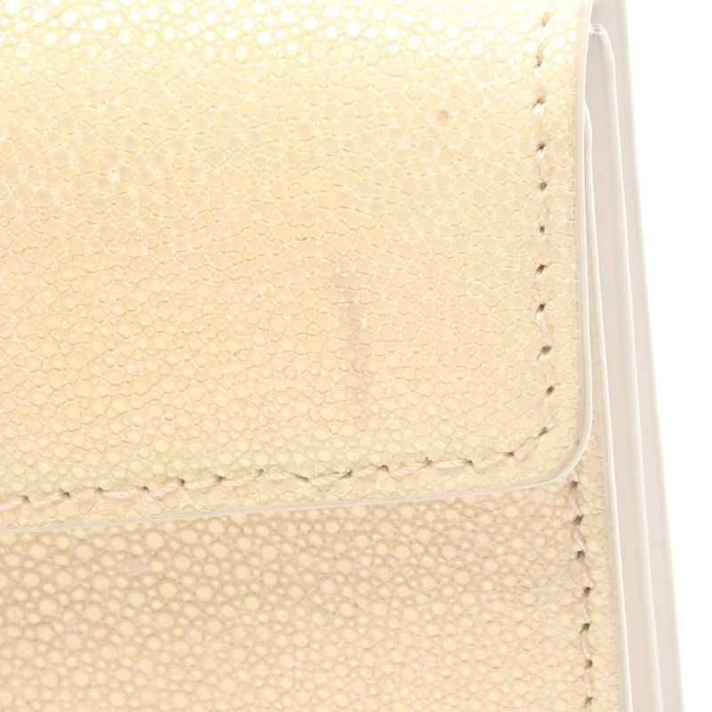 Bvlgari Shoulder Bag Serpenti Forever Beige White Leather Serpenti Forever