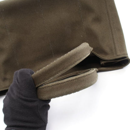 Prada Tote Bag Canapa 1bg642 Khaki Canvas Canapa Tote Ladies Used B