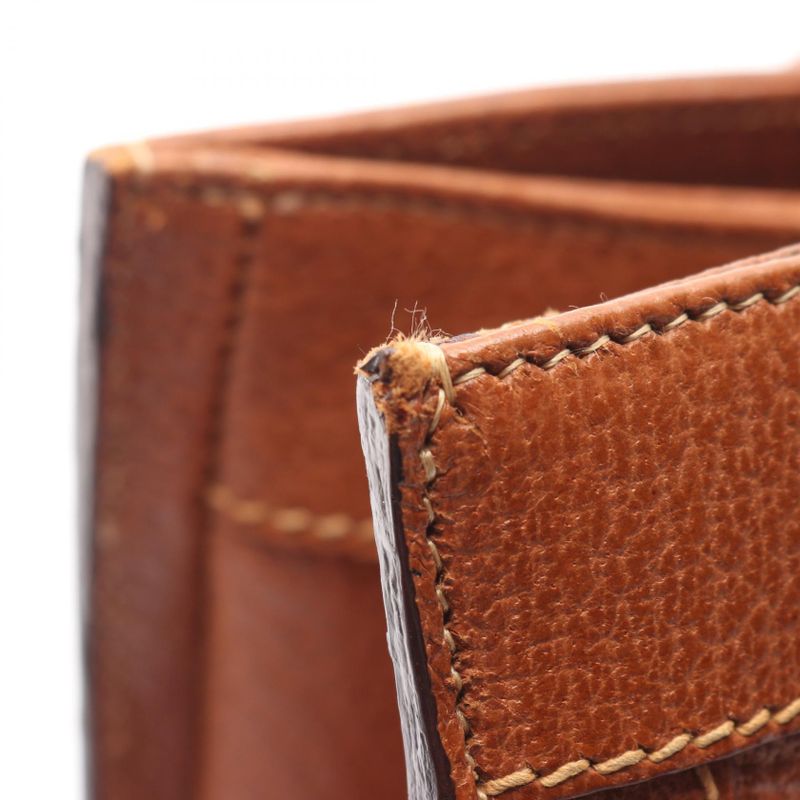 Gucci Handbag Bamboo 002 1186 0260 Brown Leather Bamboo Handbag Ladies Used B