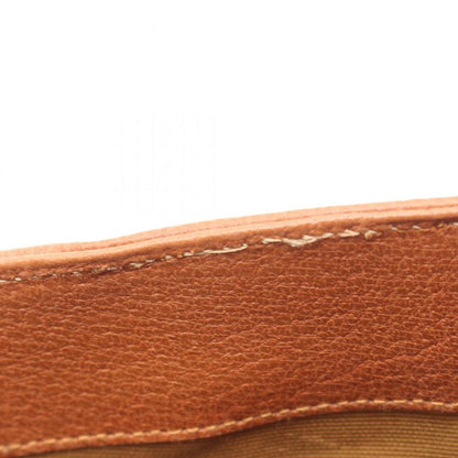 Gucci Handbag Bamboo 002 1186 0260 Brown Leather Bamboo Handbag Ladies Used B