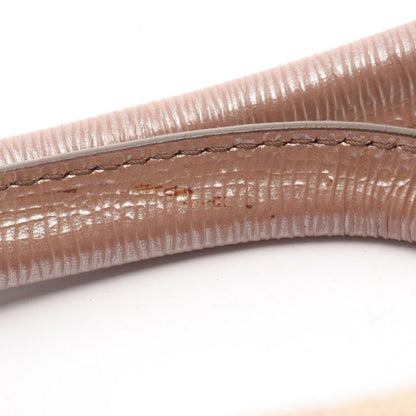 Celine Shoulder Bag Beige Brown Canvas Leather Tote Bag Women's Used B