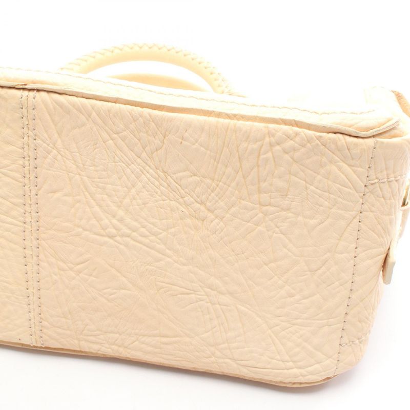 Celine Tote Bag Boogie Bag Macadam Ivory Leather Triomphe Boogie Bag Women's