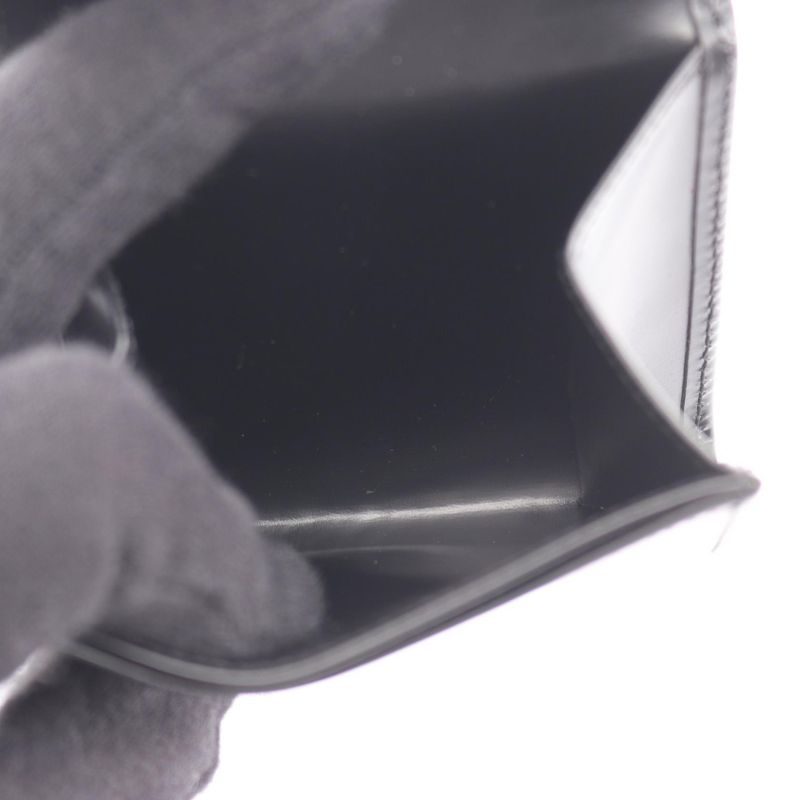 Cartier Coin Case Pasha Black Leather Pasha Coin Case Ladies Used A