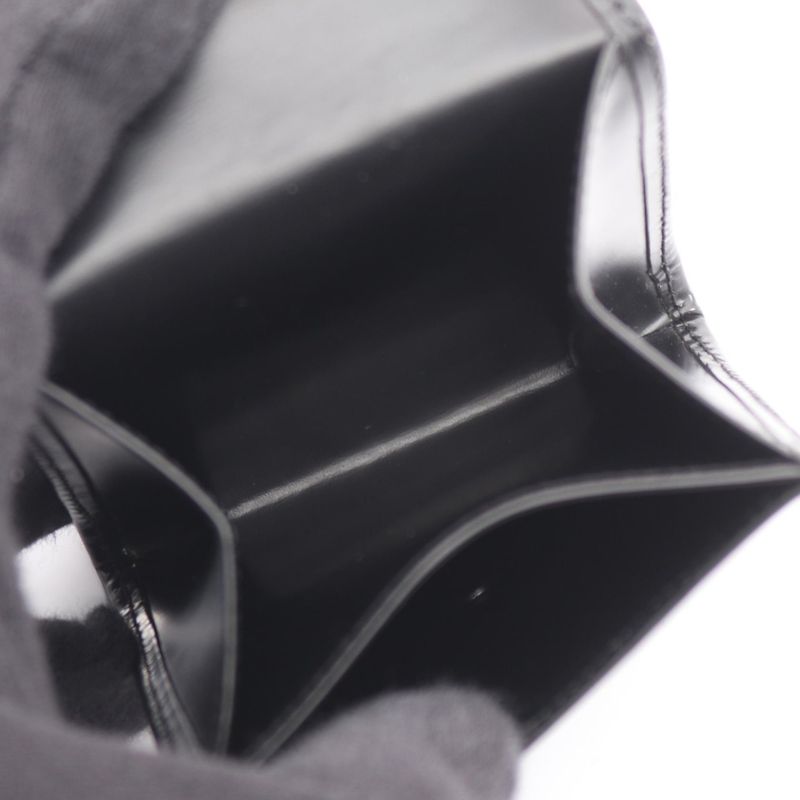 Cartier Coin Case Pasha Black Leather Pasha Coin Case Ladies Used A