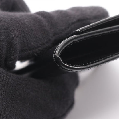 Cartier Coin Case Pasha Black Leather Pasha Coin Case Ladies Used A