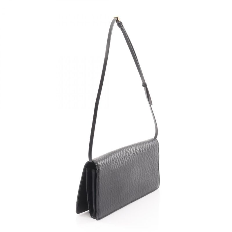 Louis Vuitton Shoulder Bag Honfleur M52732 Noir Black Leather Honfleur Women's