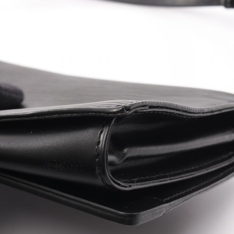 Louis Vuitton Shoulder Bag Honfleur M52732 Noir Black Leather Honfleur Women's