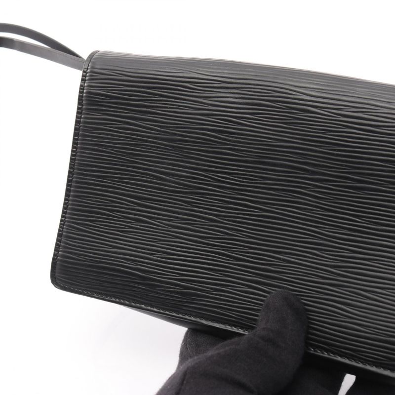 Louis Vuitton Shoulder Bag Honfleur M52732 Noir Black Leather Honfleur Women's