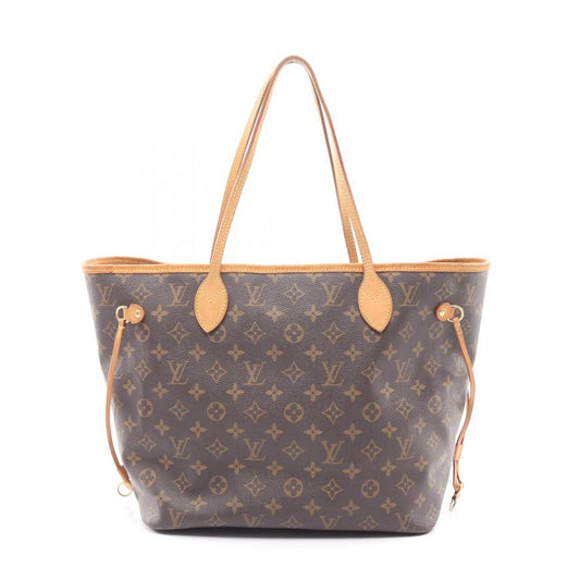 Louis Vuitton Tote Bag Neverfull MM M40156 PVC Coated Canvas Leather Neverfull