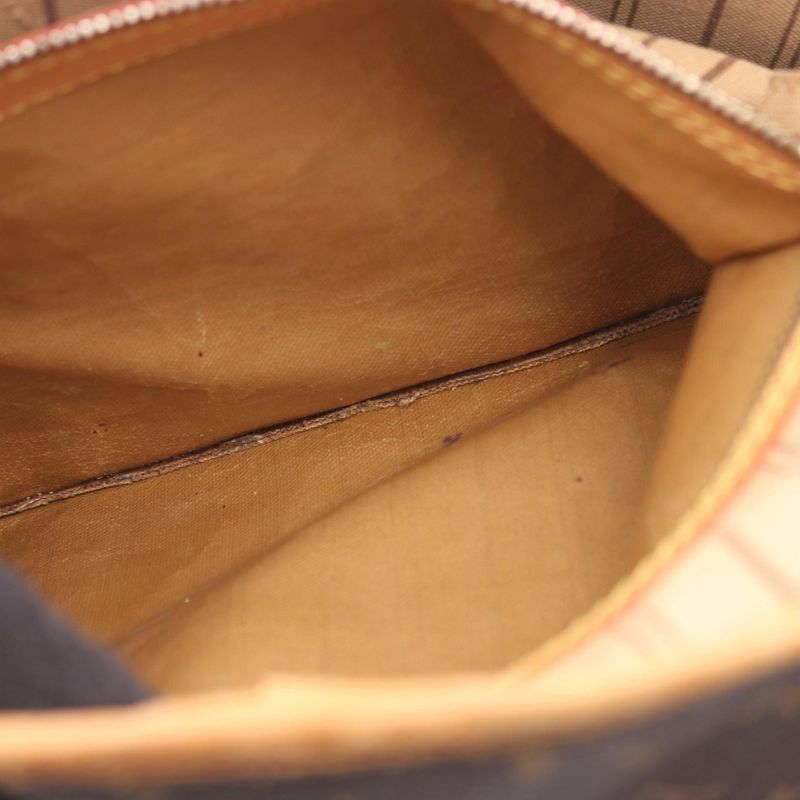 Louis Vuitton Tote Bag Neverfull MM M40156 PVC Coated Canvas Leather Neverfull