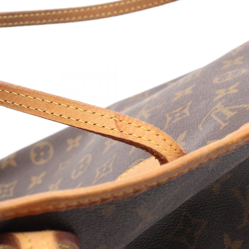 Louis Vuitton Tote Bag Neverfull MM M40156 PVC Coated Canvas Leather Neverfull