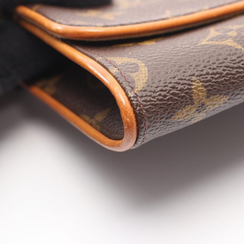 Louis Vuitton Shoulder Bag Pochette Twin GM M51852 PVC Coated Canvas Leather