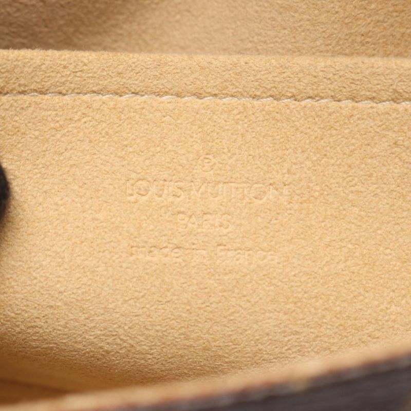 Louis Vuitton Shoulder Bag Pochette Twin GM M51852 PVC Coated Canvas Leather