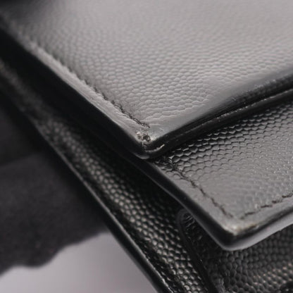 Saint Laurent Paris Shoulder Bag Kate Tassel 452159 Black Leather Kate Chain