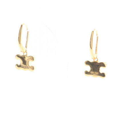 Celine Earrings Triomphe 460gc6bzi35or Gold GP (gold Plated) Earrings Ladies