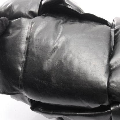 Bottega Veneta Tote Bag Maxi Intrecciato Squash 629192 Black Leather Intrecciato