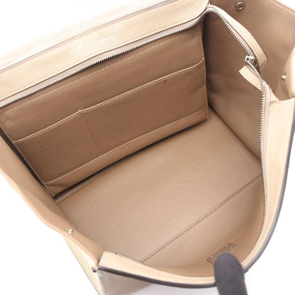 Celine Handbag Trapeze Medium 169542 Greige Leather Suede Trapeze Medium