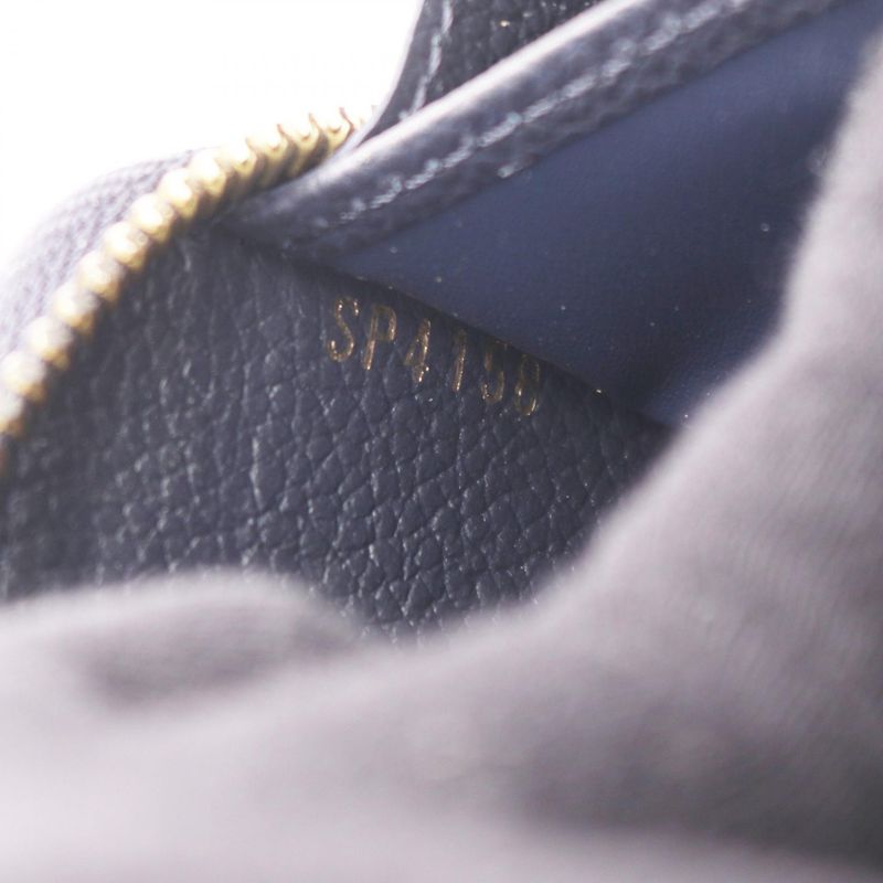 Louis Vuitton Round Long Wallet Zippy Wallet M62121 Marine Rouge Leather Zippy