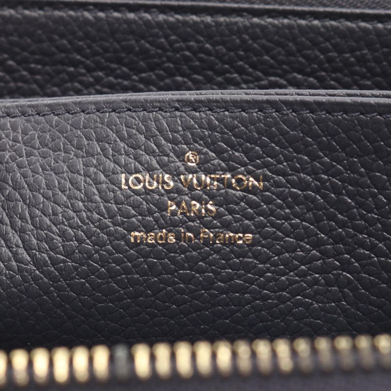 Louis Vuitton Round Long Wallet Zippy Wallet M62121 Marine Rouge Leather Zippy