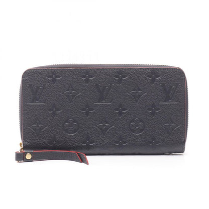 Louis Vuitton Round Long Wallet Zippy Wallet M62121 Marine Rouge Leather Zippy